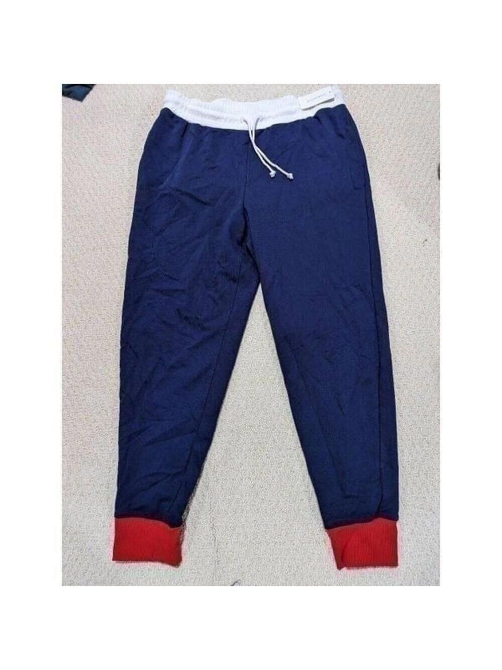 NWT Charter Club Women's Blue Draw String Straight Leg Sweat Pants Size XL